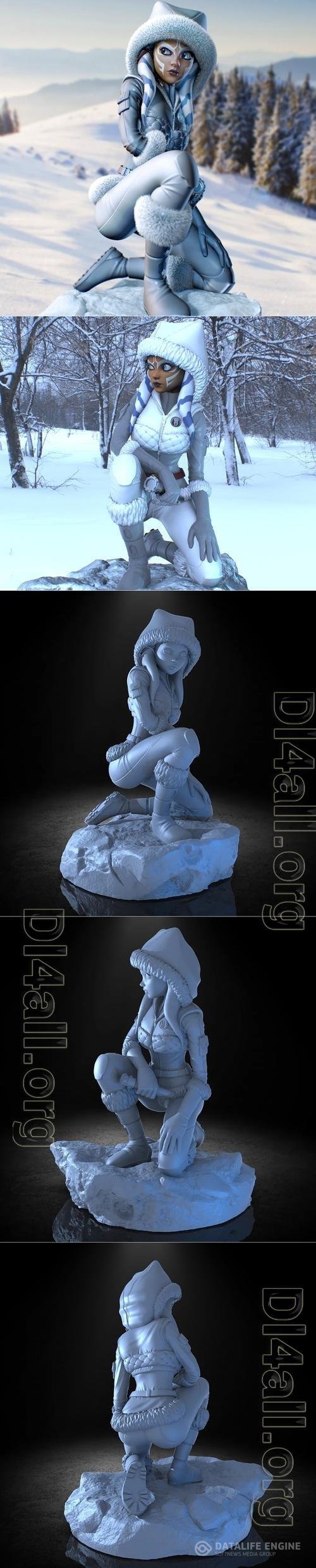 Ashoka Winter 3D Print