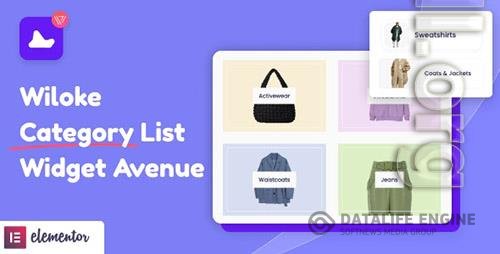 Codecanyon - Wiloke Categories List Avenue Widget for Elementor/40202151