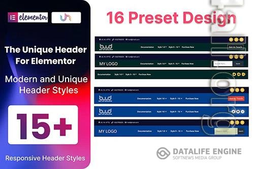 Elementor Header Addon For WordPress