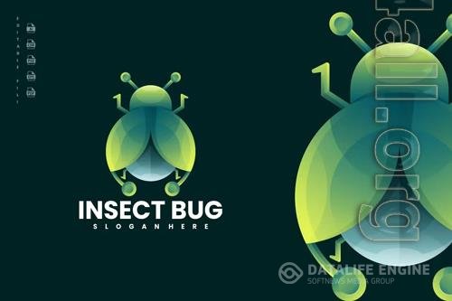 Insect Bug Design Logo PSD