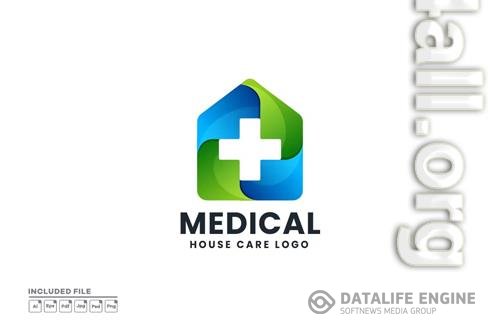 Medical House Logo PSD