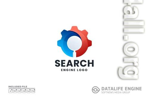 Search Engine Logo PSD