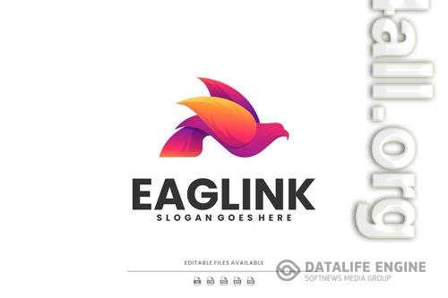 Eagle Gradient Logo PSD