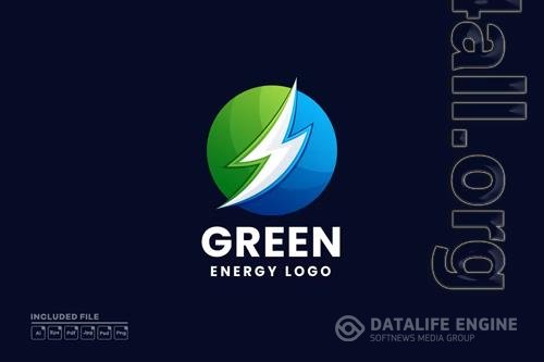 Green Energy Logo PSD