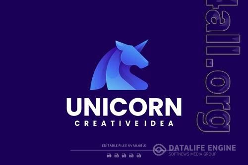 Unicorn Gradient Logo