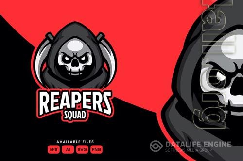 Reaper Sport Mascot Logo