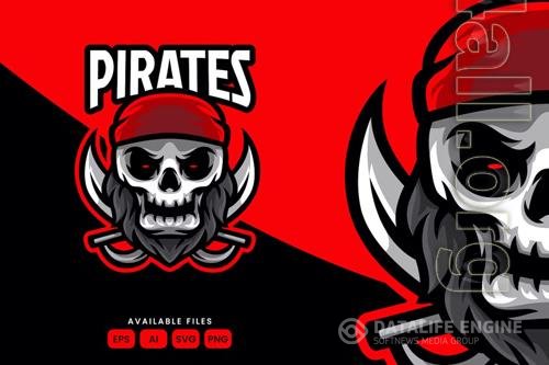 Pirates Sport Mascot Logo