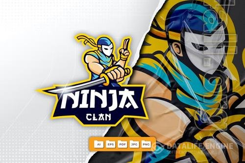 Ninja Mascot Logo Design