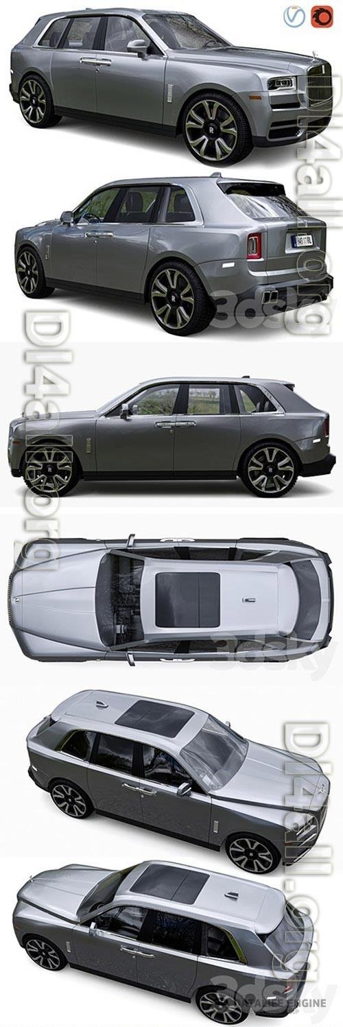 Rolls royce cullinan 3D Models