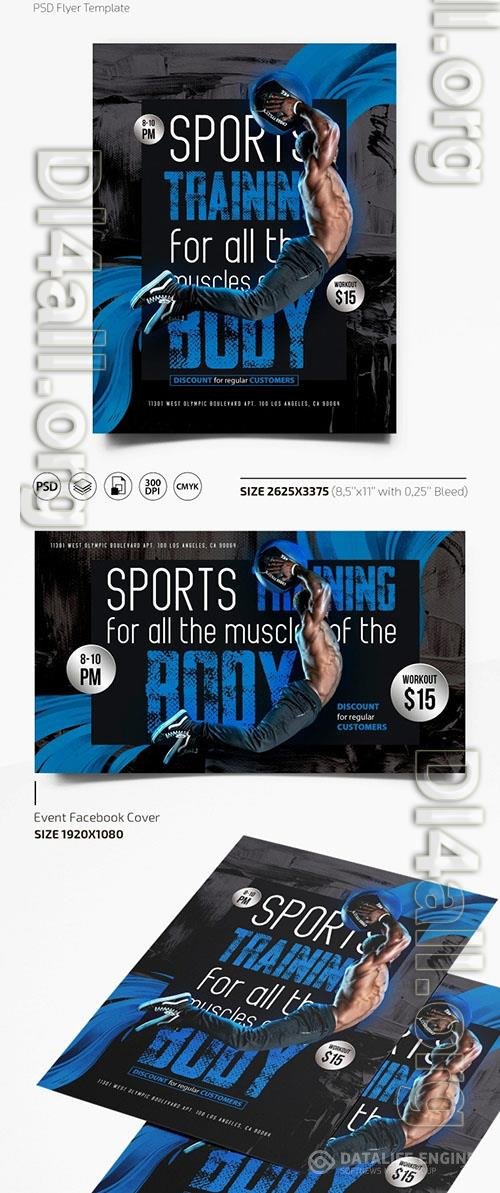 SPORT FLYER PSD TEMPLATE