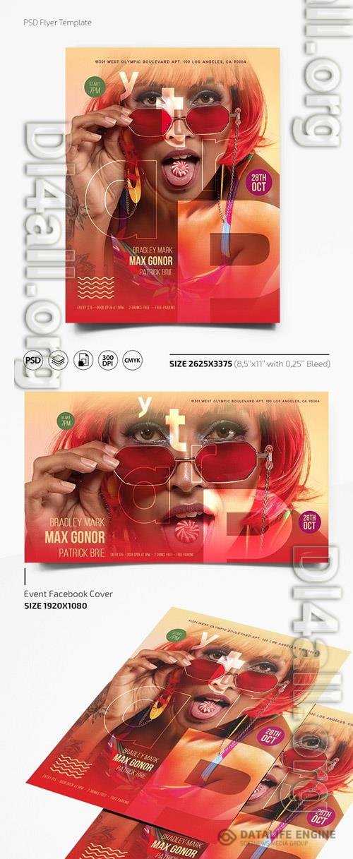 PARTY FLYER PSD TEMPLATE