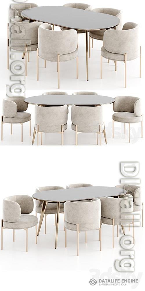 Dinning set 29 3D Models