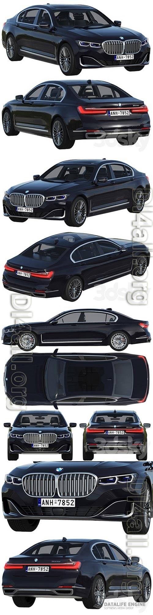 BMW 750Li 3D Models