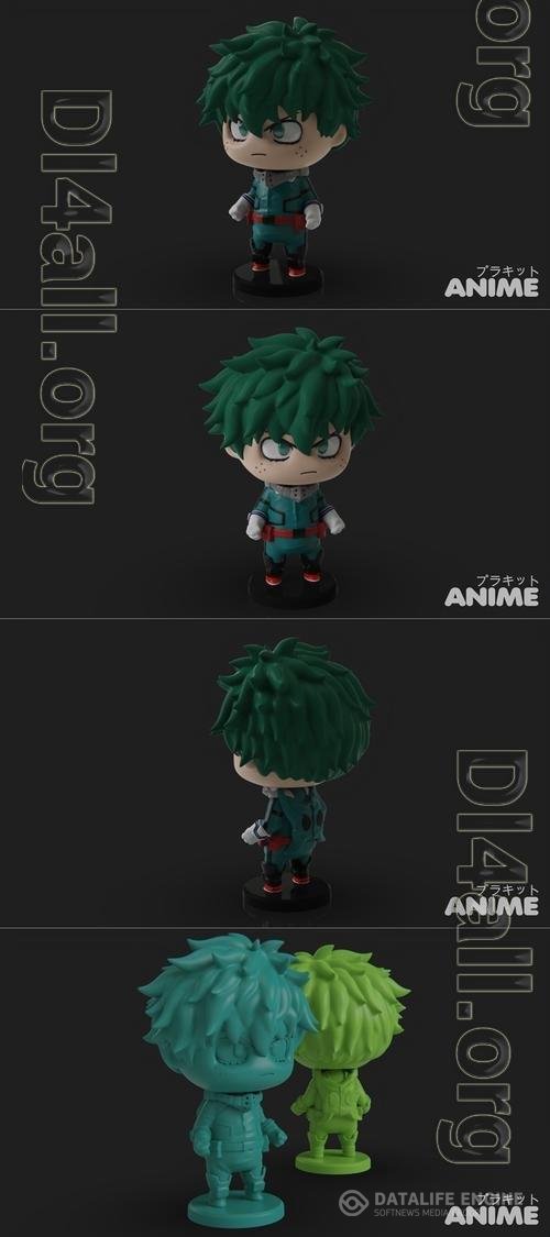 PlaKit - My Hero Academia Deku 3D Print