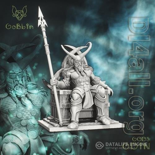 Odin - Gods 3D Print