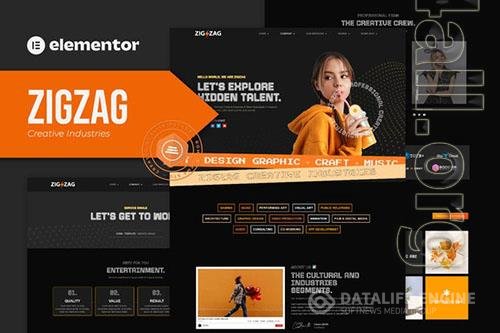 ThemeForest - Zigzag - Creative Industries Elementor Template Kit/40865872