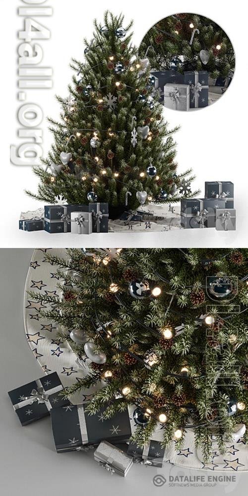 Christmas tree 3D Models