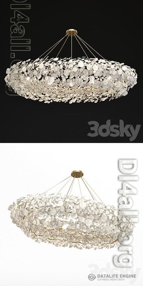 Custom Ceramic Chandelier Ceramic Chandelier 3D Models