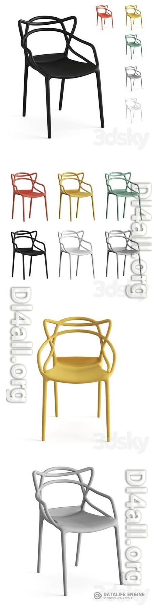 Chair Kartell Masters 3D Models