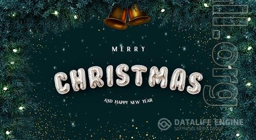 Christmas luxury psd background