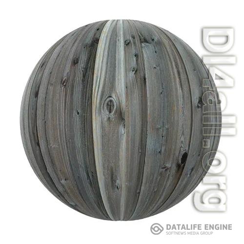 Old Wooden Planks PBR Texture