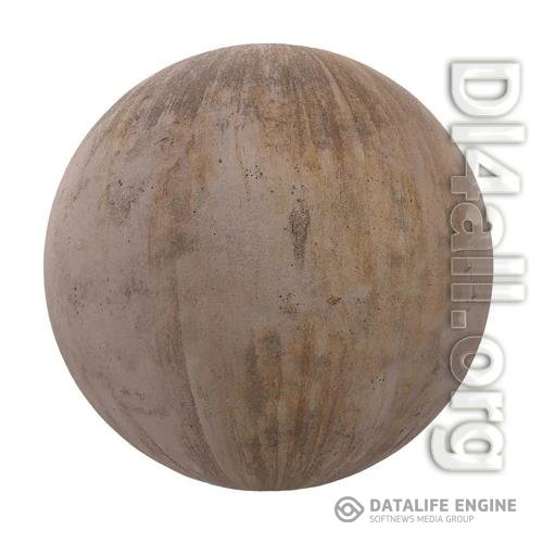 Brown Concrete PBR Texture