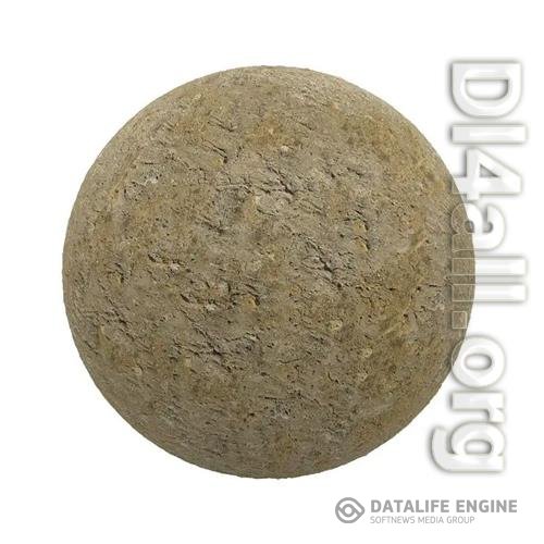 Orange Stone PBR Texture