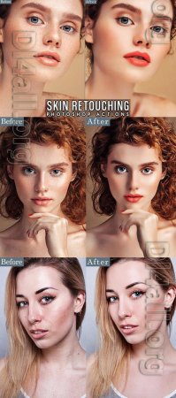 Skin Retouch Actions Photoshop