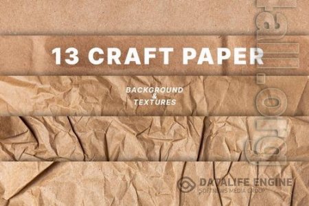 13 Craft Paper Background Texture Overlay