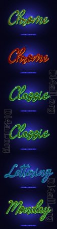 Vector 3d text editable, text effect font vol 5