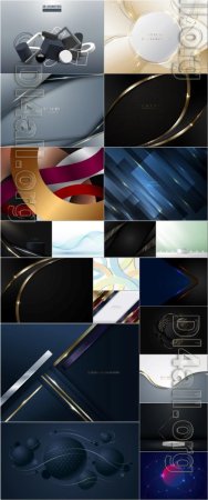 Abstract backgrounds, seamless textures in vector set vol 1