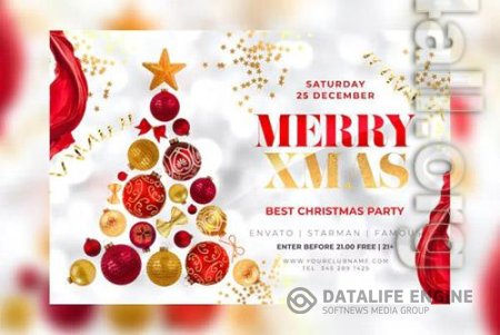 GraphicRiver - Merry Christmas Flyer - 41817399