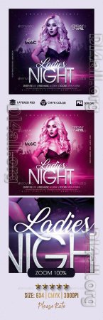 GraphicRiver - Ladies Night - 23357461