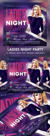 GraphicRiver - Ladies Night - 23004774