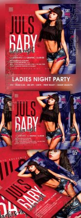 GraphicRiver - Ladies Night - 23348072