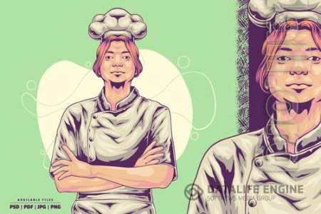 Chef Illustration