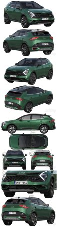 Kia Sportage GT Line 2022 - 3D Model